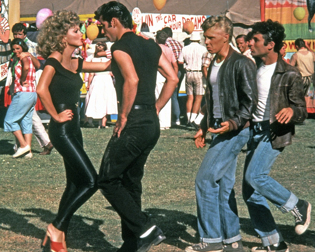 A still from the movie Grease.