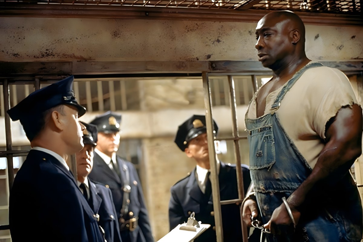 A still from the movie "The Green Mile."