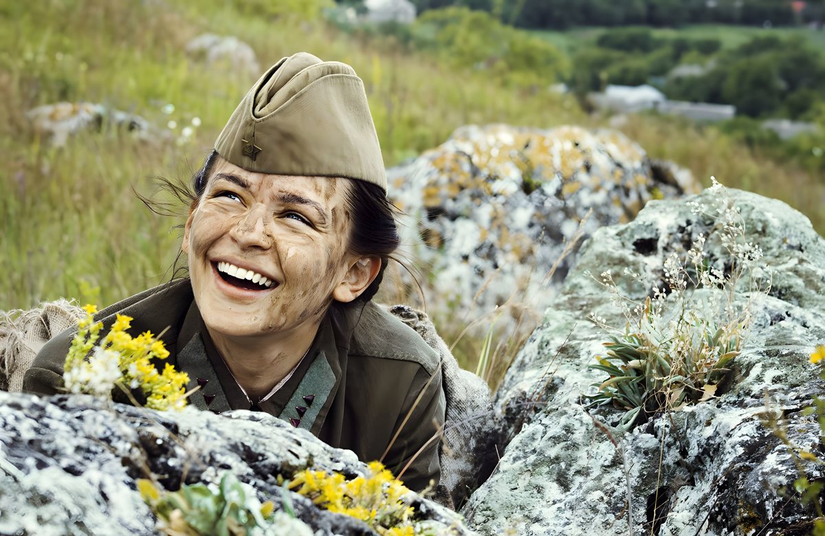 Ein Standbild aus dem Film "Schlacht um Sewastopol".