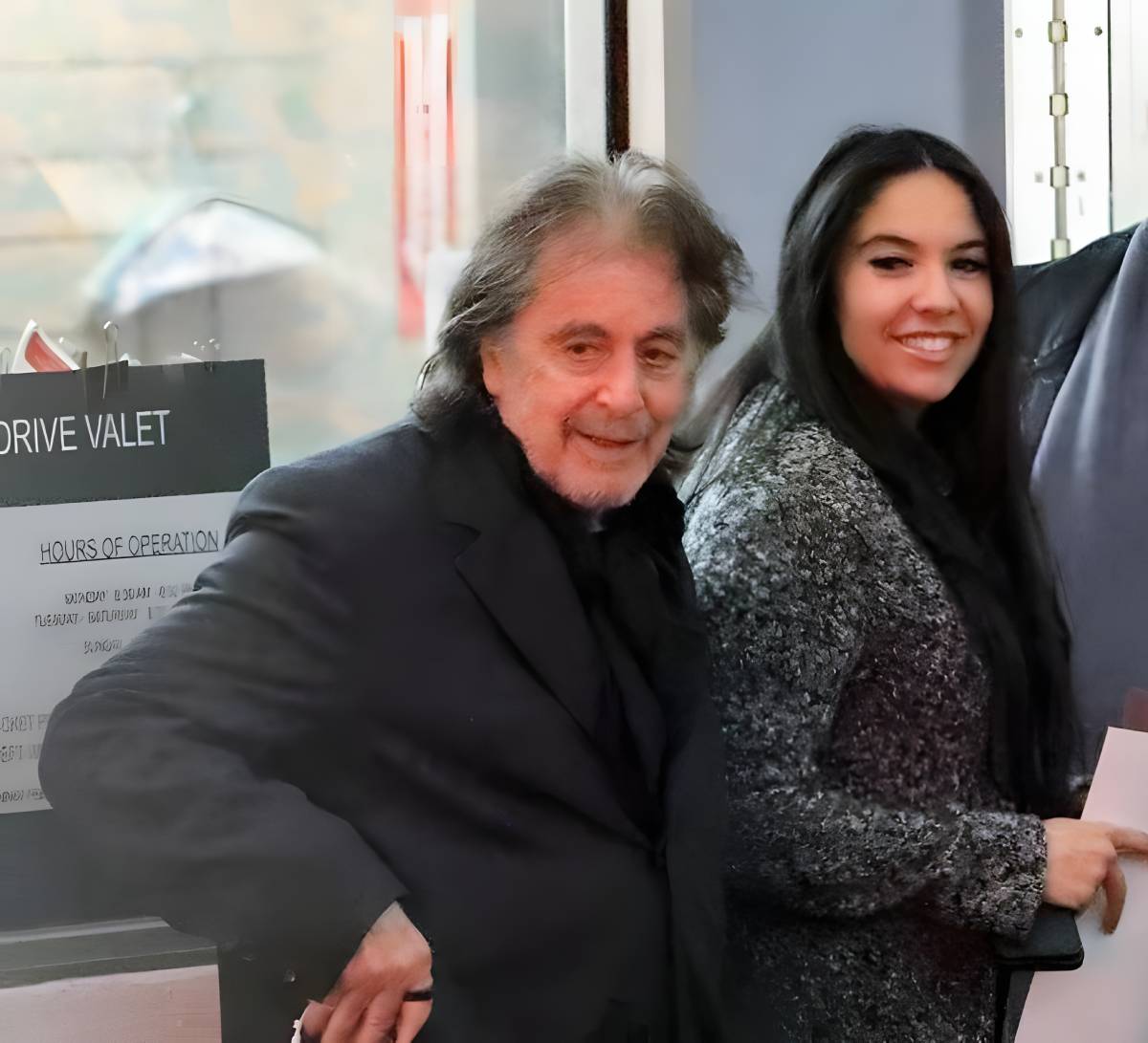 Al Pacino und Noor Alfalla.