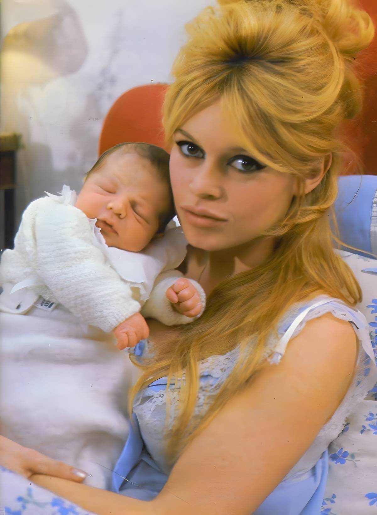 Brigitte Bardot avec son fils
